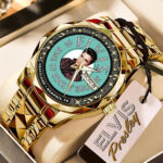 Elvis Presley Alloy Luxury Quartz Watch - TMTHU2155
