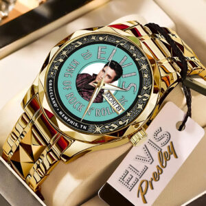 Elvis Presley Alloy Luxury Quartz Watch - TMTHU2155