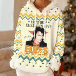 Elvis Presley 3D Women’s Faux Fur Trim Fleece Hoodie - GNE4678