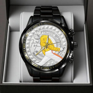 Freddie Mercury Black Stainless Steel Watch - TANTN18764