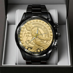Freddie Mercury Black Stainless Steel Watch - TANTN18765