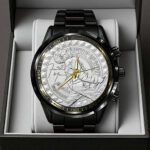Freddie Mercury Black Stainless Steel Watch – TANTN18766