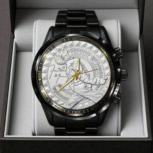 Freddie Mercury Black Stainless Steel Watch - TANTN18766