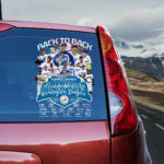 Los Angeles Dodgers 3D Car Sticker - GNENEW753