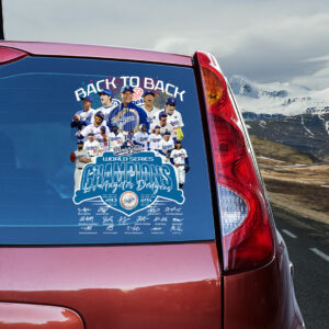 Los Angeles Dodgers 3D Car Sticker - GNENEW753