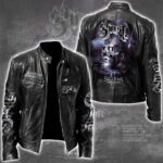 Ghost Band Motorcycle Leather Jacket – TANTN17933