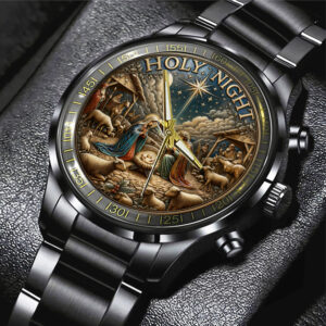 Holy Night Black Stainless Steel Watch - TANTN18687