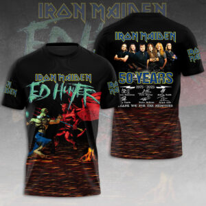 Iron Maiden 50th Anniversary 3D Apparel – HOATT14366