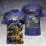 Iron Maiden 50th Anniversary 3D Apparel – HOATT14452