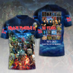 Iron Maiden 50th Anniversary 3D Apparel - HOATT14739