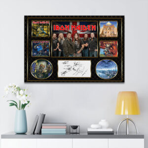 Iron Maiden Rectangle Canvas With Inner Frame - HOATT14703