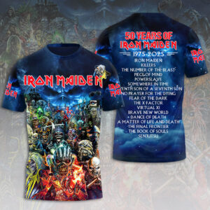 Iron Maiden 3D Apparel - HOATT14596
