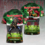 Iron Maiden World Tour 2026 3D Apparel - HOATT14553