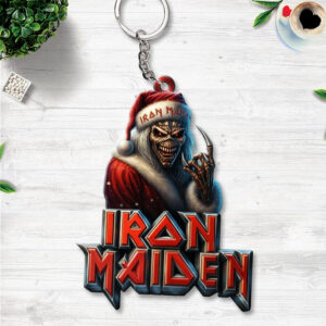 Iron Maiden Custom Shape 2-sided Keychain - TMTHU2098