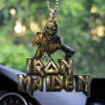 Iron Maiden Custom shape 2-sided Acrylic Car Ornament - TMTHU2279