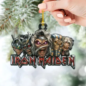 Iron Maiden Custom Shape 2-sided Acrylic Ornament – TMTHU2365