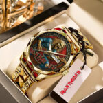 Iron Maiden Alloy Luxury Quartz Watch - TANTN18956