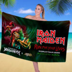 Iron Maiden Rectangle Beach Towel - TMTHU1916