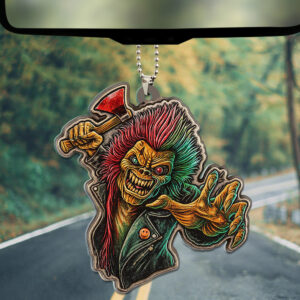 Iron Maiden Custom shape 2-sided Acrylic Car Ornament - TANTN18754