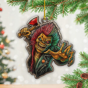 Iron Maiden Custom Shape 2-sided Acrylic Ornament – TANTN18753