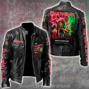 Iron Maiden Motorcycle Leather Jacket - TANTN18700