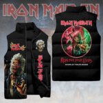 Iron Maiden 2026 World Tour 3D Sleeveless Down Jacket – HOATT14738
