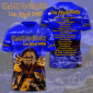 Iron Maiden Life After Death 3D Apparel - TMTHU2054