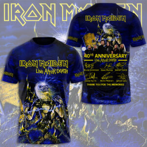Iron Maiden Life After Death 3D Apparel - TMTHU2056