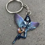 KISS x Ace Frehley Custom Shape 2-sided Keychain - MAITM13816