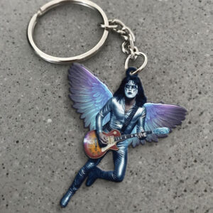 KISS x Ace Frehley Custom Shape 2-sided Keychain - MAITM13816