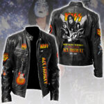 KISS x Ace Frehley Motorcycle Leather Jacket – HOATT14512