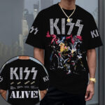 KISS x Alive! 50th Anniversary 3D Apparel – TANTN18476