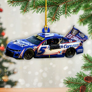 Kyle Larson 2025 NASCAR Cup Series Champion Custom Shape 2-sided Acrylic Ornament – HOATT14449