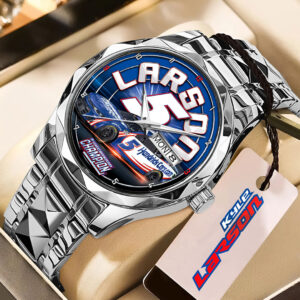 Kyle Larson 2025 NASCAR Cup Series Champion Alloy Luxury Quartz Watch - HOATT14522