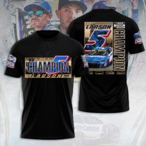 Kyle Larson 2025 NASCAR Cup Series Champion 3D Apparel - TANTN18285