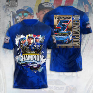 Kyle Larson 2025 NASCAR Cup Series Champion 3D Apparel – TANTN18390