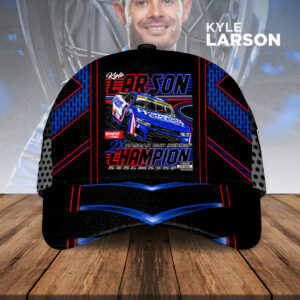 Kyle Larson 2025 NASCAR Cup Series Champion Classic Cap - HOATT14404