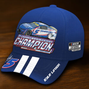 Kyle Larson 2025 NASCAR Cup Series Champion Classic Cap - HOATT14521