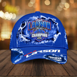 Kyle Larson 2025 NASCAR Cup Series Champion Classic Cap - HOATT14543
