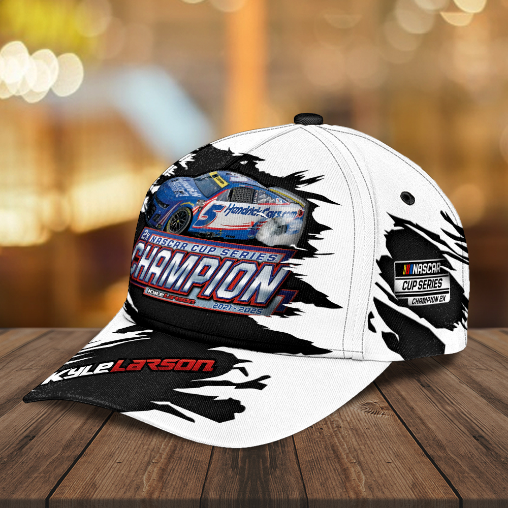 Kyle Larson 2025 NASCAR Cup Series Champion Classic Cap – MAITM13728 ...
