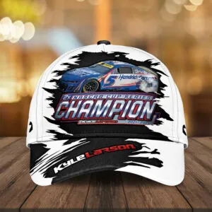Kyle Larson 2025 NASCAR Cup Series Champion Classic Cap - MAITM13728
