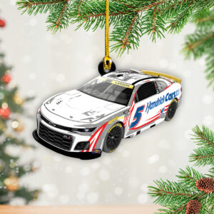 Kyle Larson 2025 NASCAR Cup Series Champion Custom Shape 2-sided Acrylic Ornament – TANTN18547