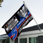 Kyle Larson 2025 NASCAR Cup Series Champion 3D Double-side House Flag – TANTN18392