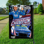 Kyle Larson 2025 NASCAR Cup Series Champion Double-side Garden Flag – HOATT14544