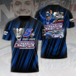 Kyle Larson 2025 NASCAR Cup Series Champion 3D Apparel – HOATT14447