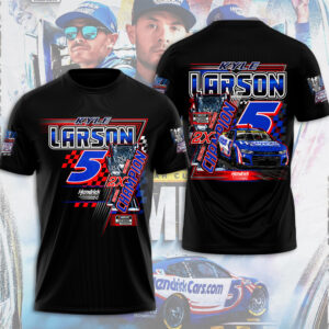 Kyle Larson 2025 NASCAR Cup Series Champion 3D Apparel - TANTN18094