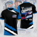 Kyle Larson 2025 NASCAR Cup Series Champion 3D Apparel – TANTN18535