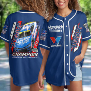 Kyle Larson 2025 NASCAR Cup Series Champion Baseball Jersey - HOATT14350