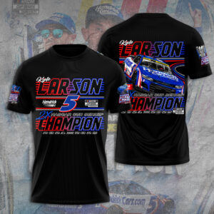 Kyle Larson 2025 NASCAR Cup Series Champion 3D Apparel - TANTN18091
