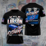 Kyle Larson 2025 NASCAR Cup Series Champion 3D Apparel – TANTN18092